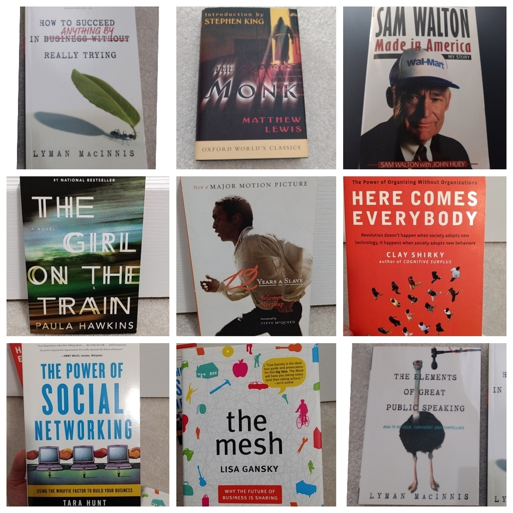 9 Book Bundle - Assorted (Classics & Business Reads)